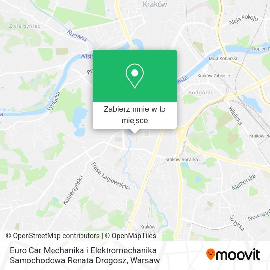 Mapa Euro Car Mechanika i Elektromechanika Samochodowa Renata Drogosz