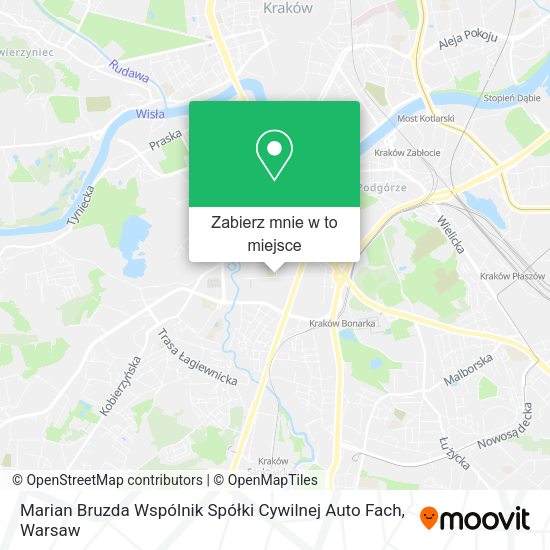 Mapa Marian Bruzda Wspólnik Spółki Cywilnej Auto Fach