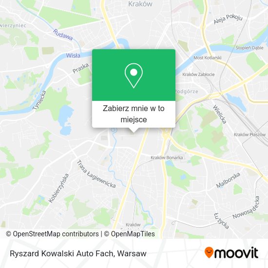 Mapa Ryszard Kowalski Auto Fach