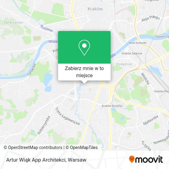 Mapa Artur Wiąk App Architekci