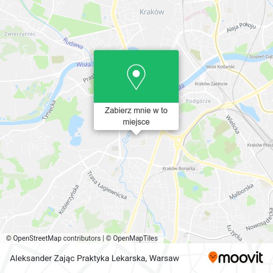 Mapa Aleksander Zając Praktyka Lekarska