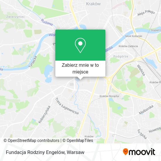 Mapa Fundacja Rodziny Engelów