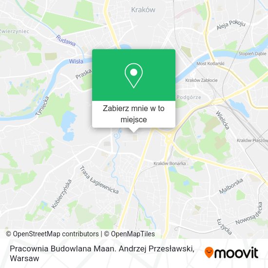 Mapa Pracownia Budowlana Maan. Andrzej Przesławski