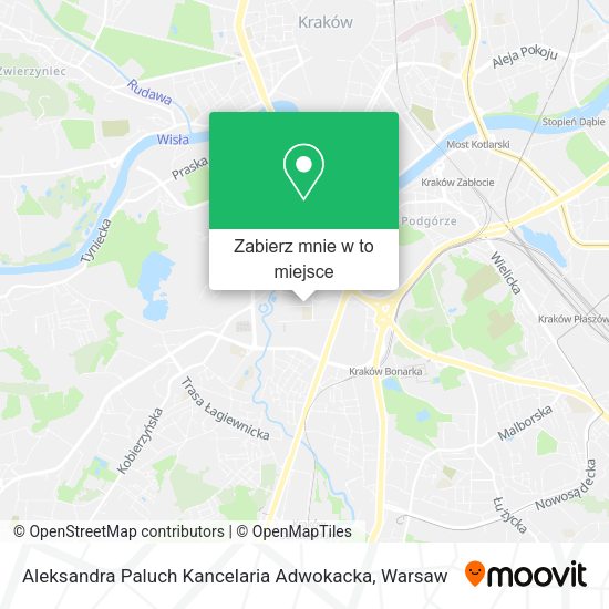 Mapa Aleksandra Paluch Kancelaria Adwokacka