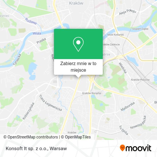 Mapa Konsoft It sp. z o.o.