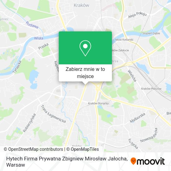 Mapa Hytech Firma Prywatna Zbigniew Mirosław Jałocha