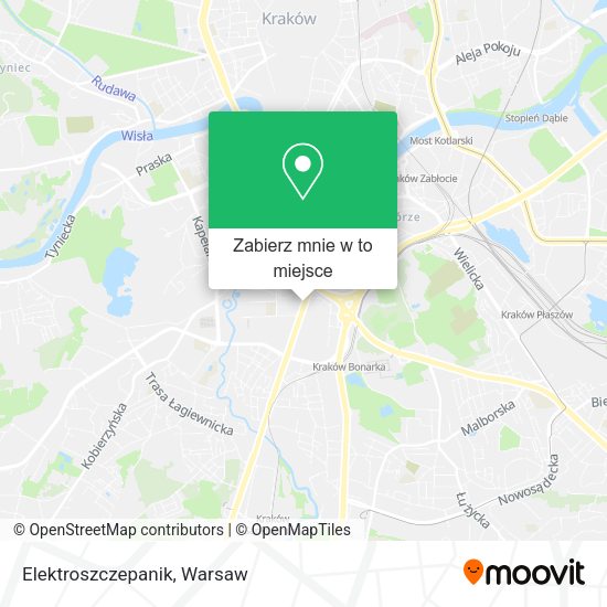 Mapa Elektroszczepanik