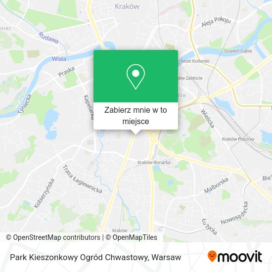 Mapa Park Kieszonkowy Ogród Chwastowy