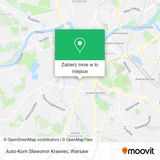 Mapa Auto-Kom Sławomir Krawiec