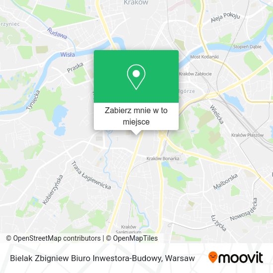 Mapa Bielak Zbigniew Biuro Inwestora-Budowy