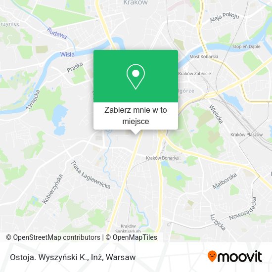 Mapa Ostoja. Wyszyński K., Inż