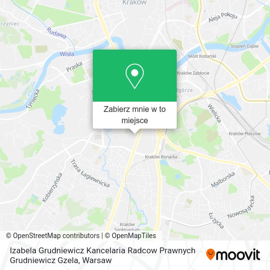 Mapa Izabela Grudniewicz Kancelaria Radcow Prawnych Grudniewicz Gzela