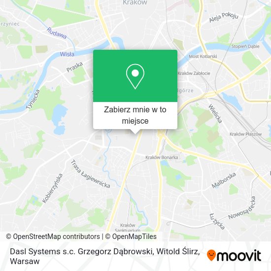 Mapa Dasl Systems s.c. Grzegorz Dąbrowski, Witold Ślirz