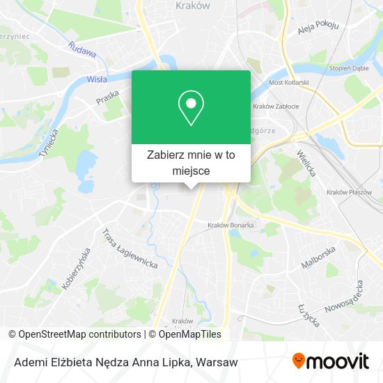 Mapa Ademi Elżbieta Nędza Anna Lipka