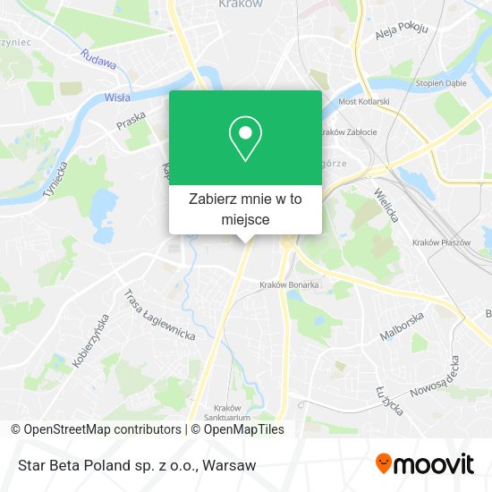 Mapa Star Beta Poland sp. z o.o.