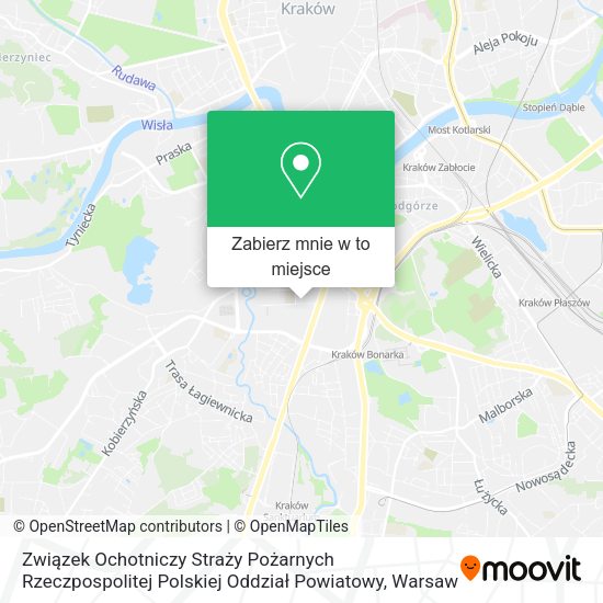 Mapa Związek Ochotniczy Straży Pożarnych Rzeczpospolitej Polskiej Oddział Powiatowy