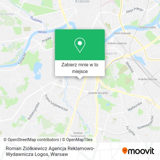 Mapa Roman Ziółkiewicz Agencja Reklamowo-Wydawnicza Logos