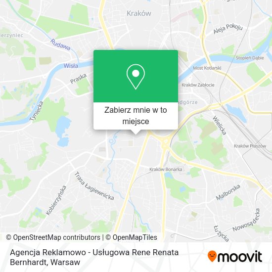 Mapa Agencja Reklamowo - Usługowa Rene Renata Bernhardt