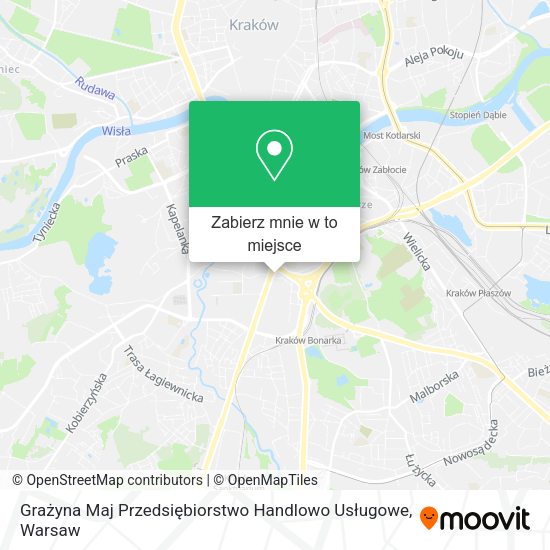 Mapa Grażyna Maj Przedsiębiorstwo Handlowo Usługowe