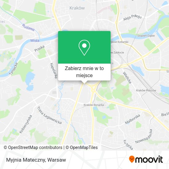 Mapa Myjnia Mateczny