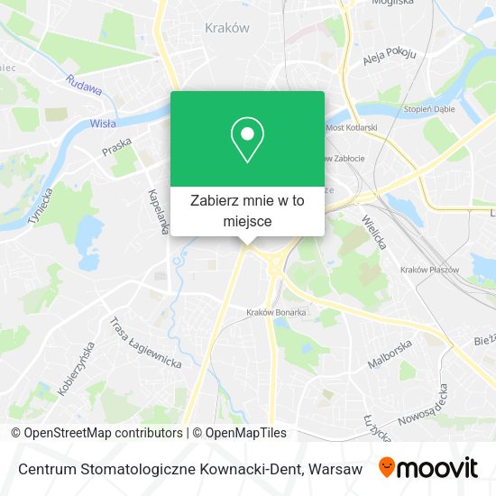 Mapa Centrum Stomatologiczne Kownacki-Dent