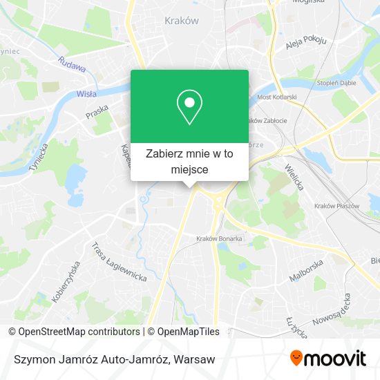 Mapa Szymon Jamróz Auto-Jamróz