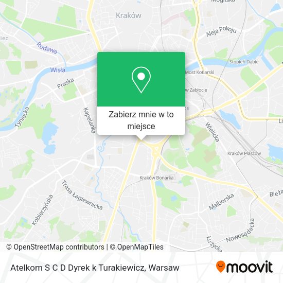Mapa Atelkom S C D Dyrek k Turakiewicz