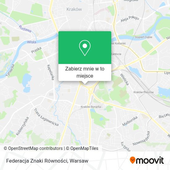 Mapa Federacja Znaki Równości