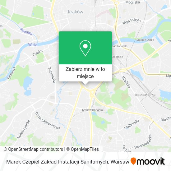 Mapa Marek Czepiel Zakład Instalacji Sanitarnych