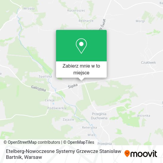 Mapa Etelberg-Nowoczesne Systemy Grzewcze Stanisław Bartnik