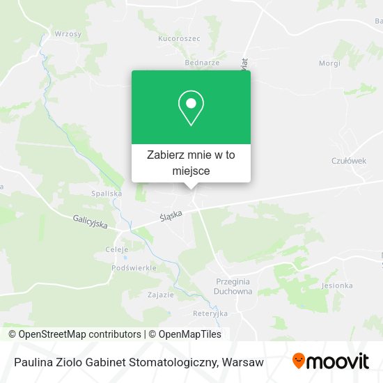 Mapa Paulina Ziolo Gabinet Stomatologiczny