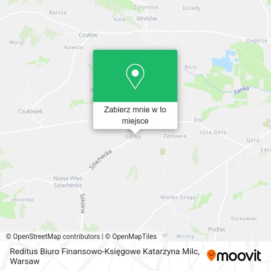 Mapa Reditus Biuro Finansowo-Księgowe Katarzyna Milc