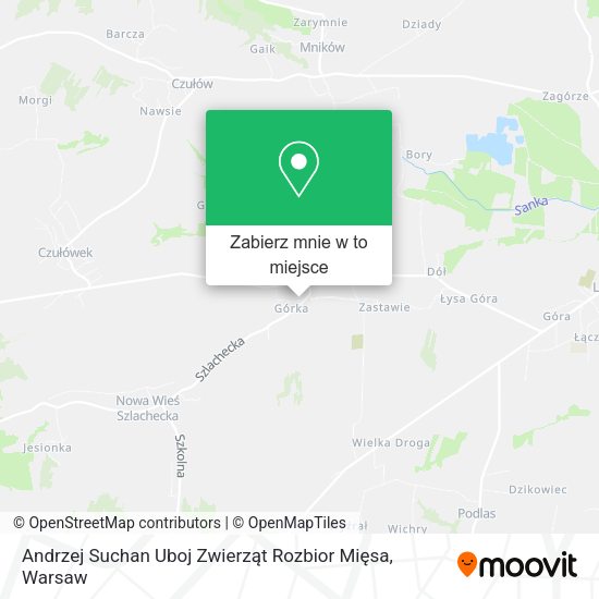 Mapa Andrzej Suchan Uboj Zwierząt Rozbior Mięsa