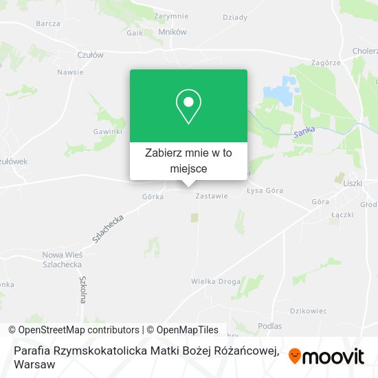 Mapa Parafia Rzymskokatolicka Matki Bożej Różańcowej