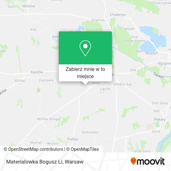 Mapa Materialowka Bogusz Li