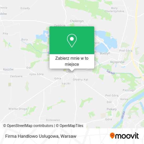 Mapa Firma Handlowo Usługowa