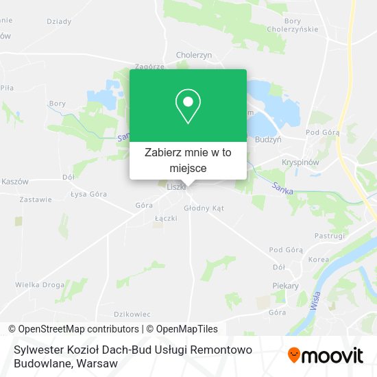 Mapa Sylwester Kozioł Dach-Bud Usługi Remontowo Budowlane