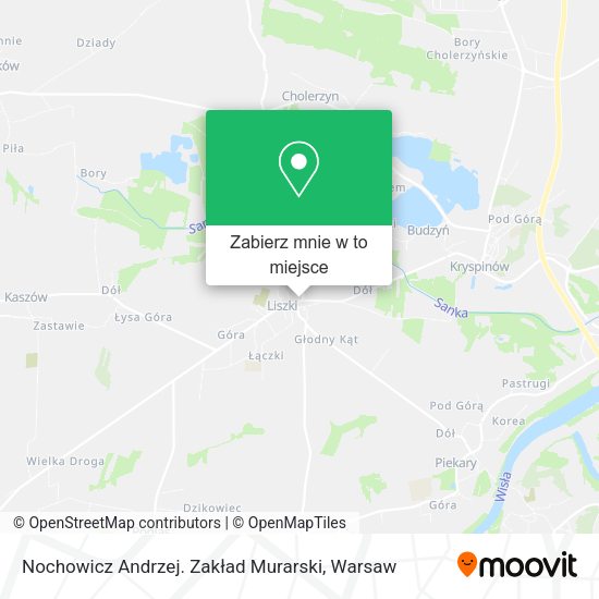 Mapa Nochowicz Andrzej. Zakład Murarski