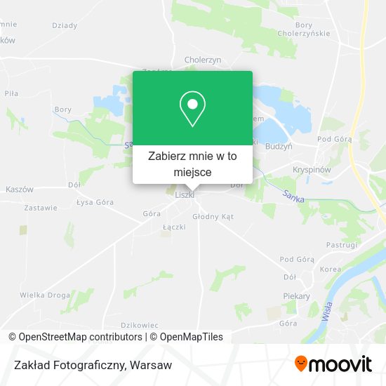 Mapa Zakład Fotograficzny