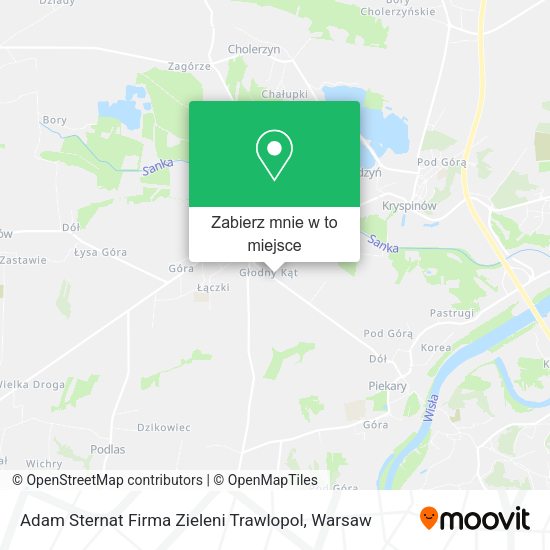 Mapa Adam Sternat Firma Zieleni Trawlopol