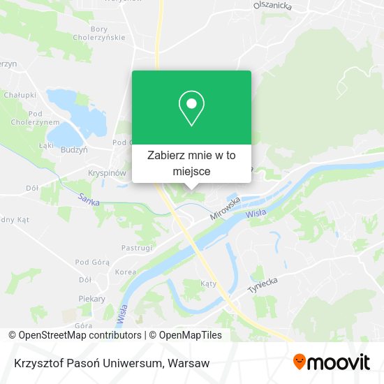 Mapa Krzysztof Pasoń Uniwersum