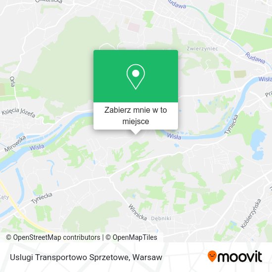 Mapa Uslugi Transportowo Sprzetowe