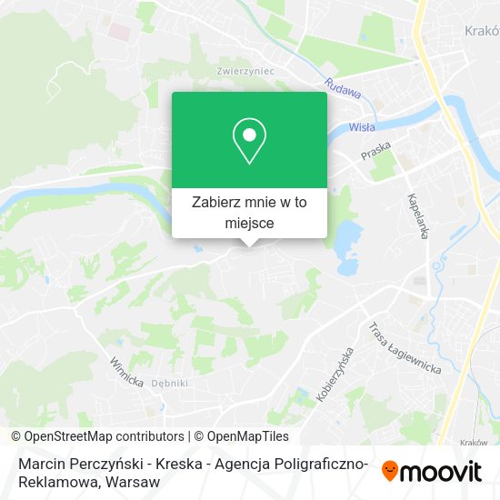 Mapa Marcin Perczyński - Kreska - Agencja Poligraficzno-Reklamowa