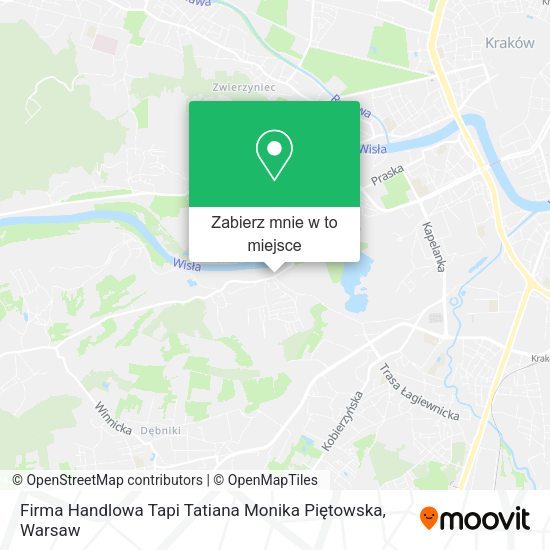 Mapa Firma Handlowa Tapi Tatiana Monika Piętowska