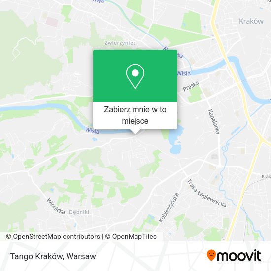 Mapa Tango Kraków