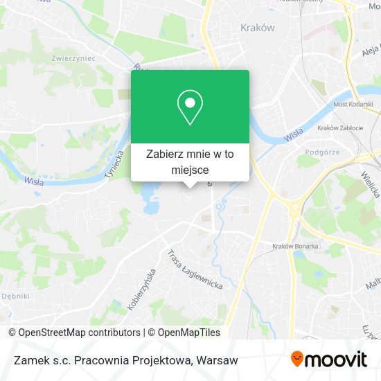 Mapa Zamek s.c. Pracownia Projektowa