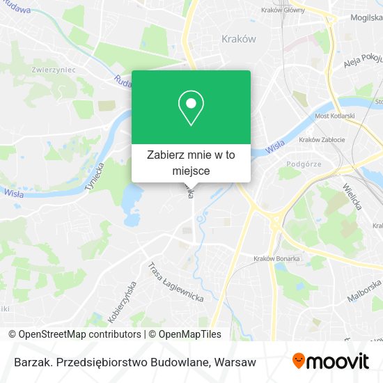 Mapa Barzak. Przedsiębiorstwo Budowlane