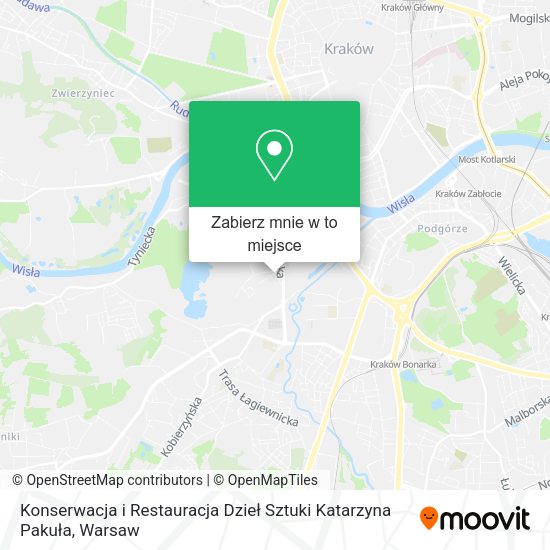 Mapa Konserwacja i Restauracja Dzieł Sztuki Katarzyna Pakuła