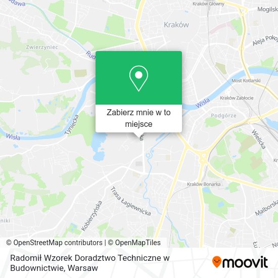 Mapa Radomił Wzorek Doradztwo Techniczne w Budownictwie