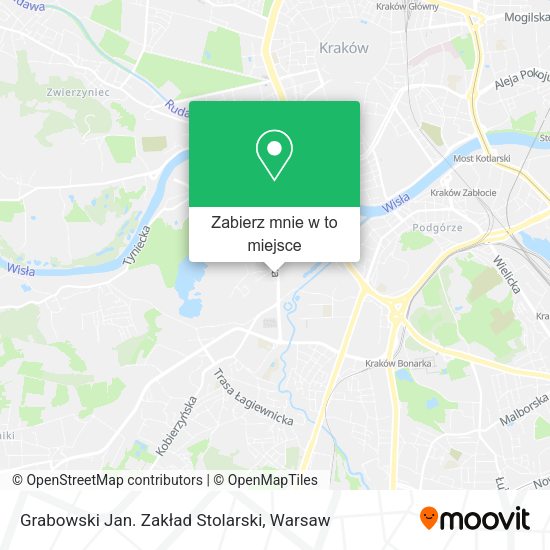 Mapa Grabowski Jan. Zakład Stolarski